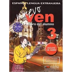 Nuevo Ven 3 Libro del alumno + CD audio