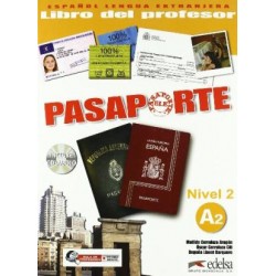 Pasaporte 2 (A2) Libro del profesor + CD audio GRATUITA