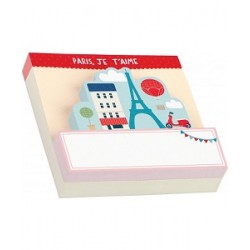 Shaped Memo Pads: Paris