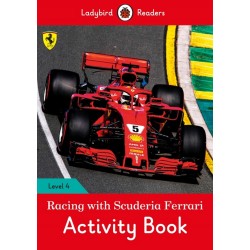 Ladybird Readers 4 Racing with Scuderia Ferrari Activity Book