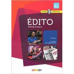 Edito B2 3e Edition Livre eleve  + DVD-Rom (audio et video)