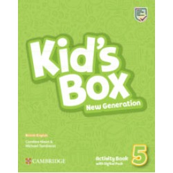 Kid's Box New Generation 5 Activity Book with Digital Pack