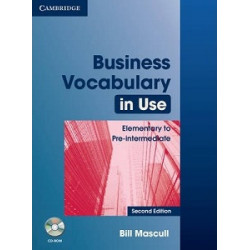 Business Vocabulary in Use 2nd Edition Elementary to Pre-intermediate with Answers and CD-ROM
