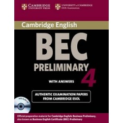 Cambridge BEC Preliminary 4 SB with CDs