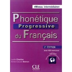 Phonetique Progr du Franc 2e Edition Interm Livre  + CD audio