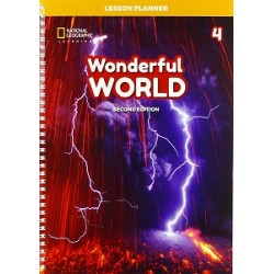 Wonderful World 2nd Edition 4 Lesson Planner with Class Audio CDs, DVD and TR CD-ROM