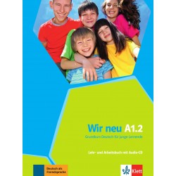 WIR neu A1.2 Lehr- und Arbeitsbuch mit Audio-CD