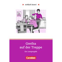 einfach lesen 1 Gretha auf der Treppe