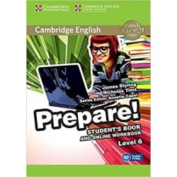 Cambridge English Prepare! Level 6 SB and online WB including Companion for Ukraine