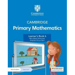 Cambridge Primary Mathematics  2nd Ed 6 Learner's Book with Digital Access (1 Year)