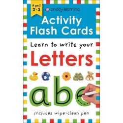 Activity Flash Cards Letters