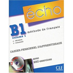 Echo B1.1 Cahier d'exercices + CD audio + corriges