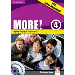 More! 4 SB with interactive CD-ROM with Cyber Homework