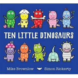 Ten Little: Dinosaurs