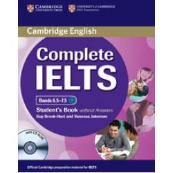 Complete IELTS Bands 6.5-7.5 Student's Book without Answers with CD-ROM