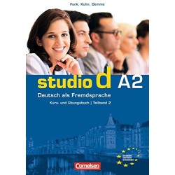 Studio d  A2 Teil 2 (7-12) Kurs- und Ubungsbuch mit CD