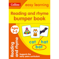 Collins Easy Learning Preschool: Reading and Rhyme Bumper Book Ages 3-5