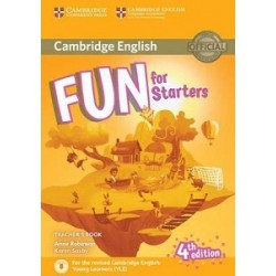 Fun for 4th Edition Starters Teacher’s Book with Downloadable Audio