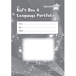 Kid's Box Second edition 4 Language Portfolio