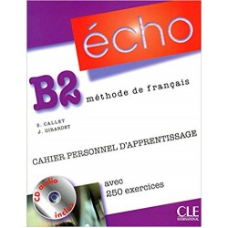 Echo B2 Cahier d'exercices + CD audio + corriges