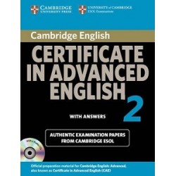 Cambridge CAE 2 Self-study Pack for updated exam