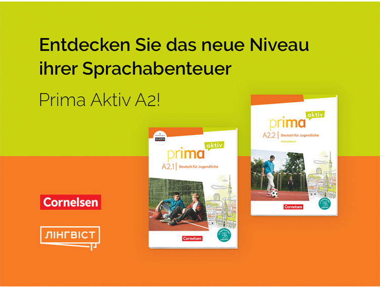 Entdecken Sie das neue Niveau ihrer Sprachabenteuer. Prima Aktiv A2!