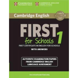 Cambridge English First for Schools 1 SB with answers 
