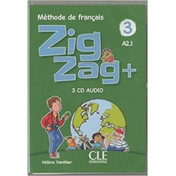 ZigZag+ 3 CD audio(3) Collectif