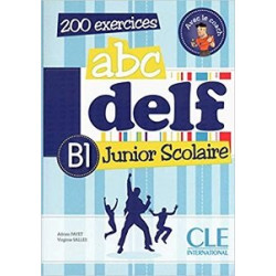ABC DELF Junior scolaire B1 Livre + DVD-ROM + corriges et transcriptions
