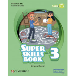 Super Minds (Ukrainian edition) НУШ 3 Super Skills Book (М'яка обкладинка)