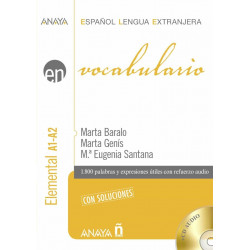 Vocabulario Elemental A1-A2 con soluciones + CD